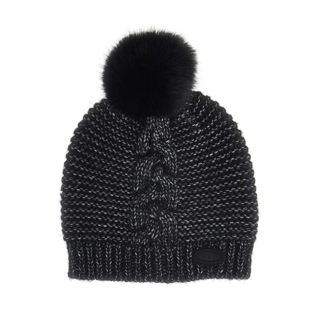 Guess Beanie Mutsen Dames - Zwart - Maat L