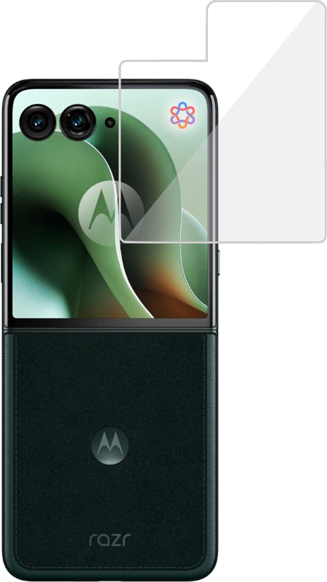 TechNow Screenprotector geschikt voor Motorola Razr 60 Ultra Screenprotector - Gehard Glas - Rounded - Proteqt+