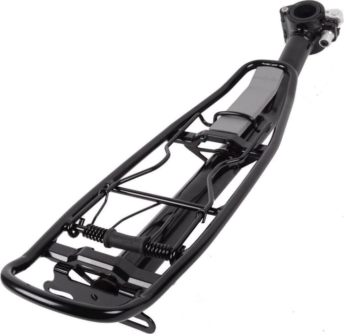Atranvelo Active Seatpost Avs Achterste Bagagedrager Zilver 24-29´´