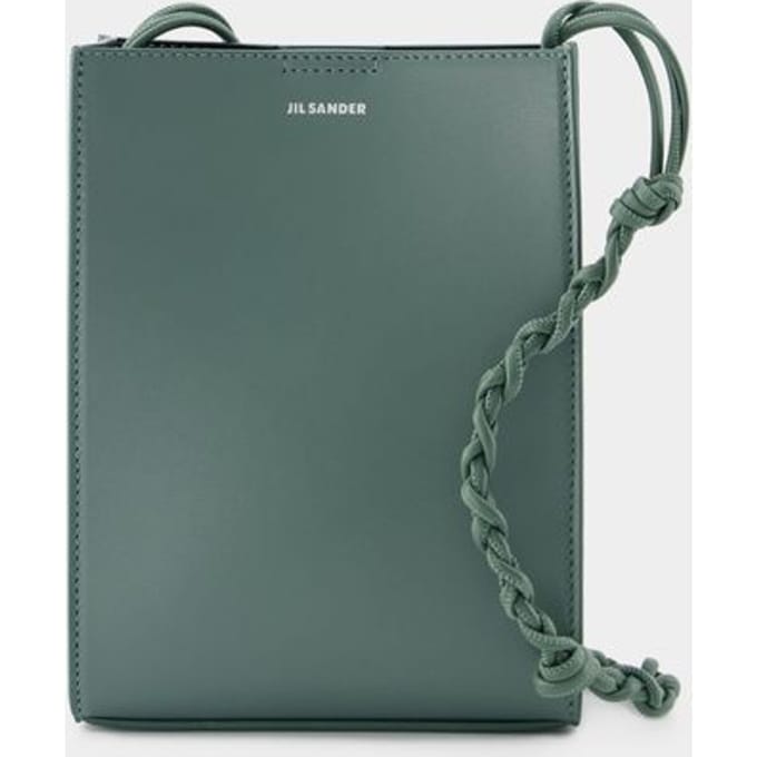 Tangle Sm Schoudertas - Jil Sander - Leer - Groen