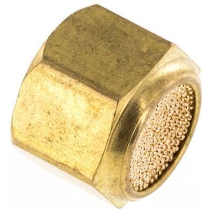 G1/8'' Gesinterd Brons Compact Binnendraad Pneumatische Geluiddemper [5 Stuks]