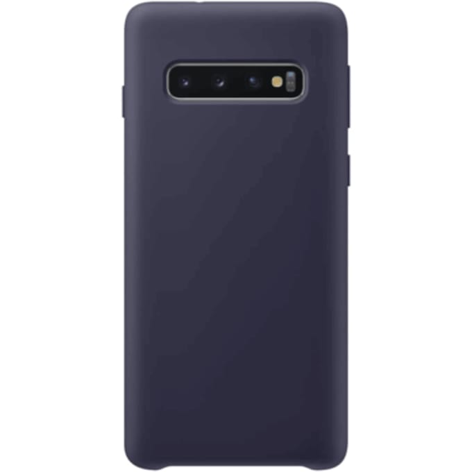 Samsung Galaxy S10 Siliconen Back Cover - blauw