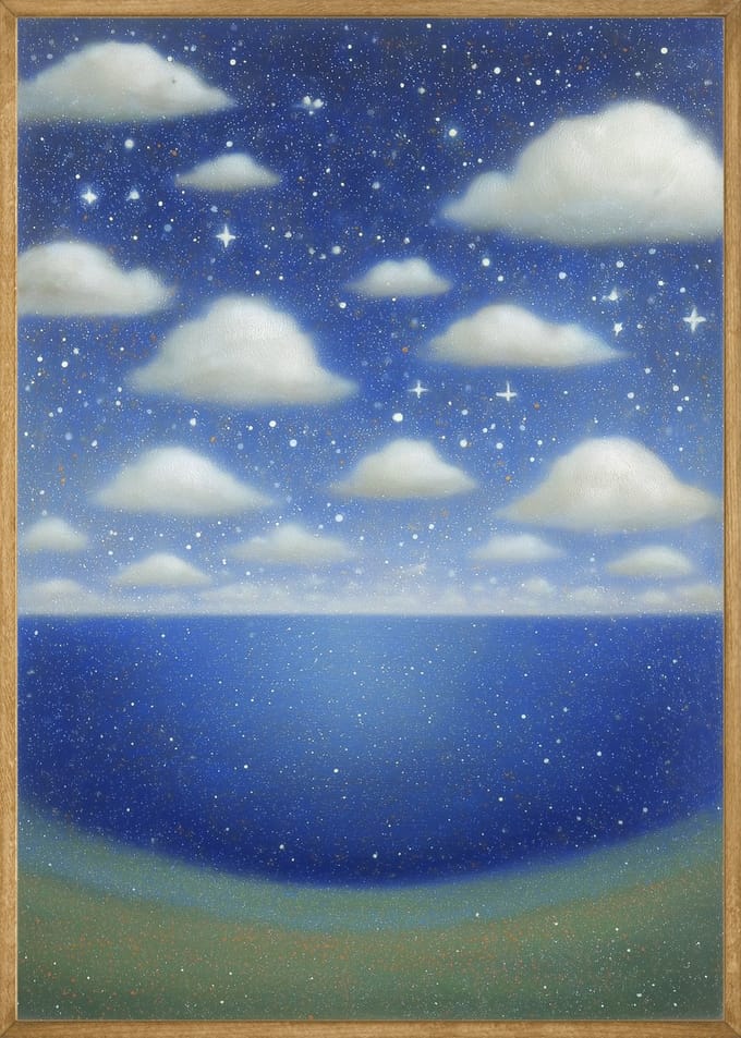 Wolkendroom Poster - 21x30 cm