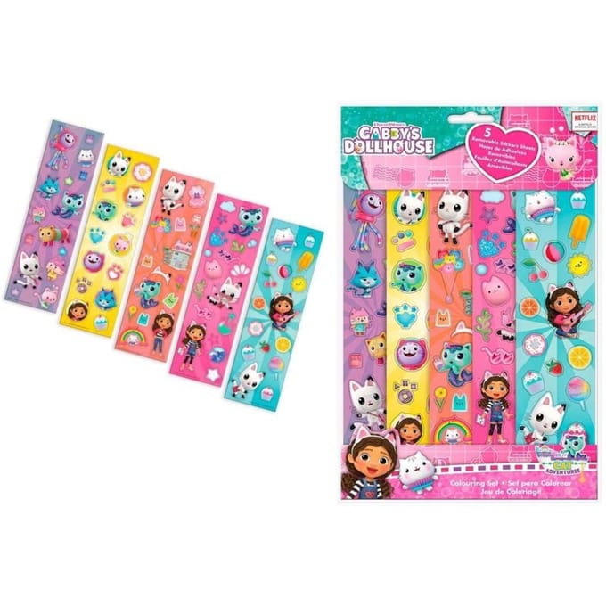 Stickers Kids Licensing Gabbys Dollhouse