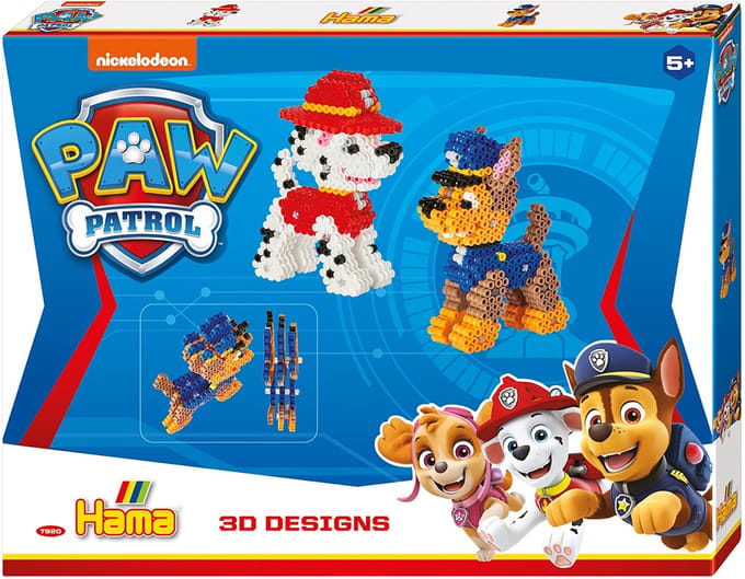 Hama PAW Patrol 3D 4000 beads Gift Set Strijkkralen & -parels