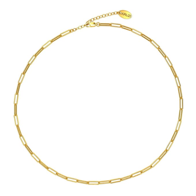 ARLIZI 1936 Ketting Schakelketting - verguld - 45 cm