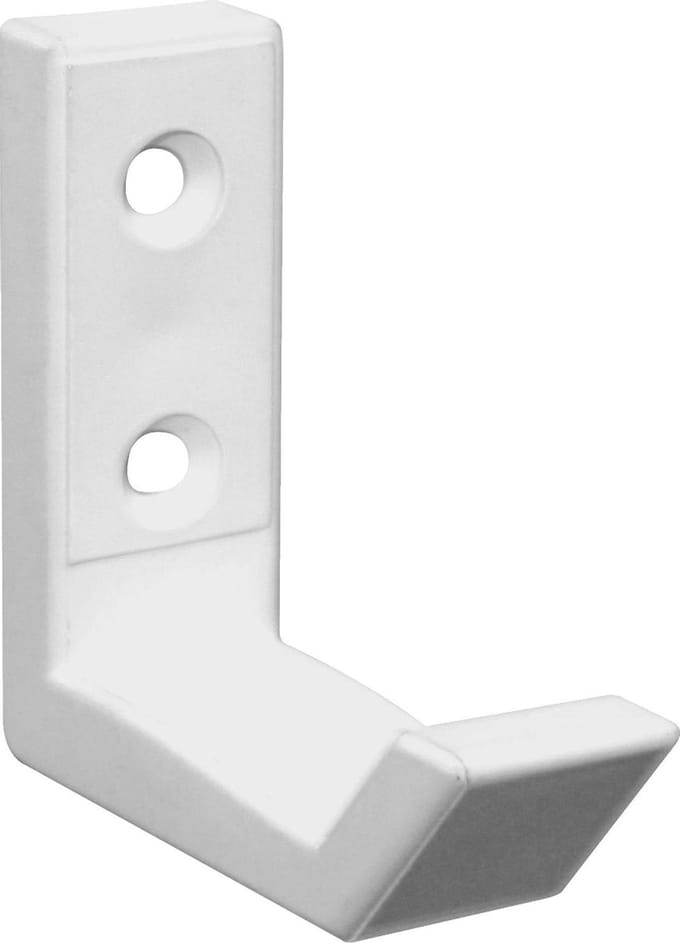 AVENUE decoration jashaak | enkel | 46 x 40 mm | wit aluminium