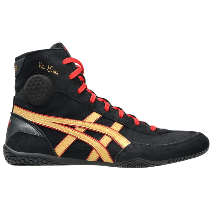 ASICS Dan Gable Evo 3 Zwart Puur Goud Unisex Sneakers 1081A052-002 39.5 black