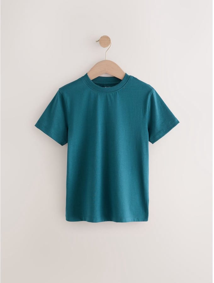 Next - Jongens - T-shirt met korte mouwen standaard pasvorm - Blauw
