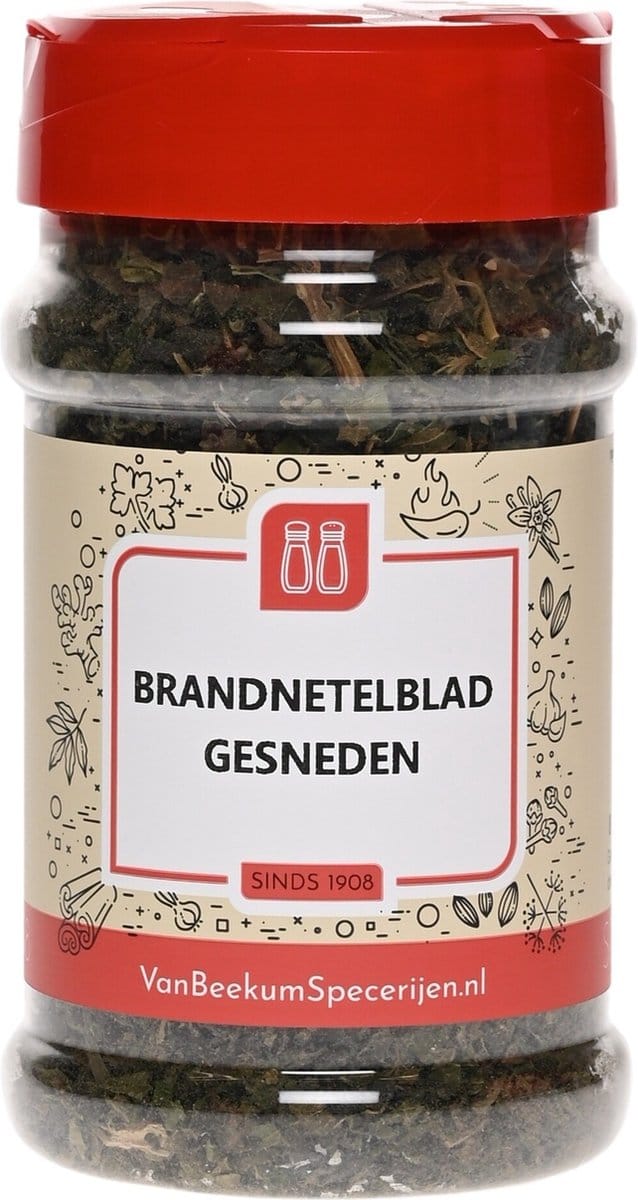 Van Beekum Specerijen - Brandnetelblad Gesneden - Strooibus 30 Gram