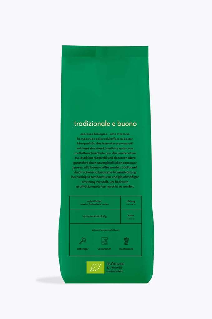 caffè baresi Espresso Biologico 1kg