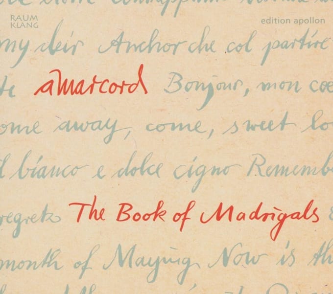 Amarcord - The Book Of Madrigals (CD)