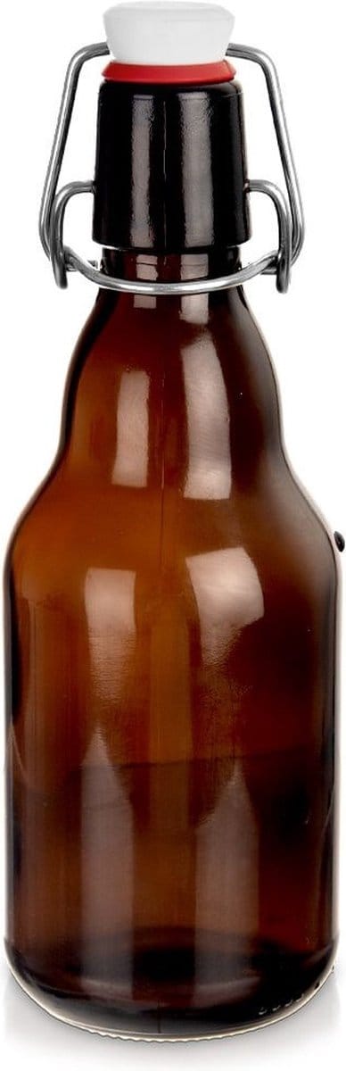 Fles met Beugelsluiting Glas 340 ml - Beugelfles - Inmaakfles - Oliefles