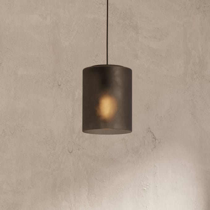 EGLO Colomera Hanglamp - E27 - Ø 15 cm - Zwart|Mat Grijs