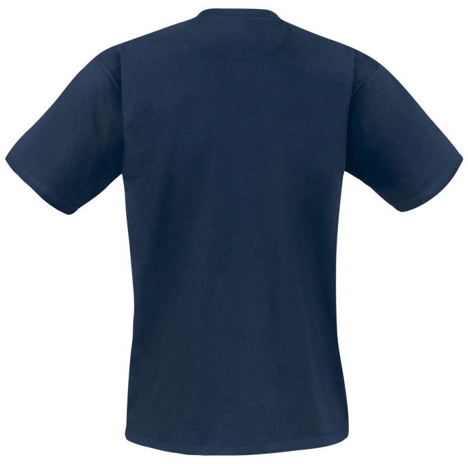 Van Halen T-shirt - Classic Red Logo - S tot 3XL - voor Mannen - navy