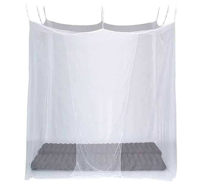 Abbey Camp Klamboe - 2 persoons - Boxmodel - Wit - 200 x 200 cm