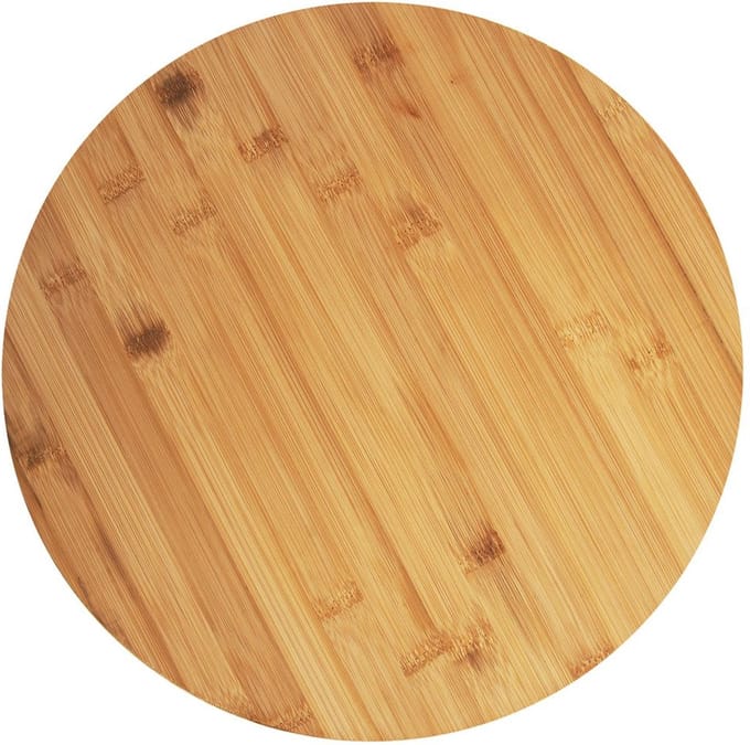 Draaibare Serveerplank Bamboe 35 cm - Serveerbord - Hapjesplank - Kaasplank