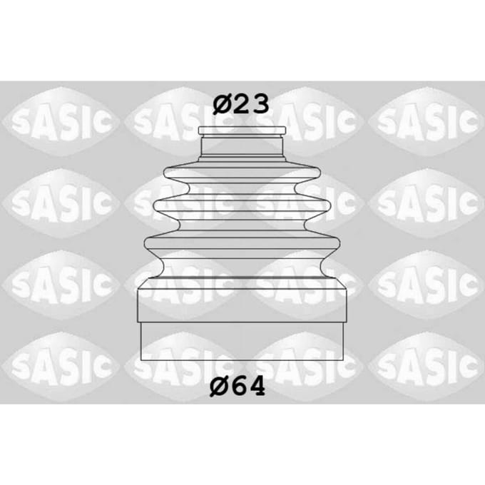 Balgenset, aandrijfas SASIC 1904011