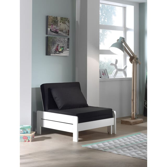 Lucevi pino mezzanine bed met zetelbed 90 x 200 cm