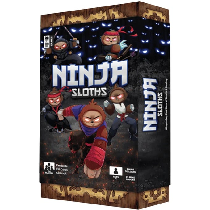 Ninja Sloths Card Game Kickstarter Edition