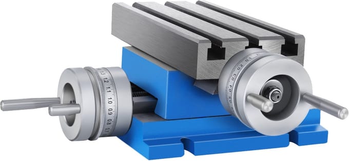 VEVOR 4''×7.3'' Freesmachine Cross Slide Werktafel Sliding Workholding 185×100mm