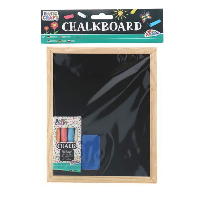 Creative Craft Group Chalkboard 20*16cm. w. 4 pcs. chalk
