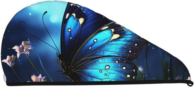 Haardrogende Cap - Haar tulband - Haar drogen - Super absorberend - 64 x 26 cm - Zwart