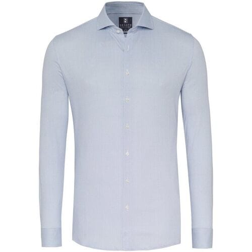 Desoto Overhemd Essential Dots Navy / male