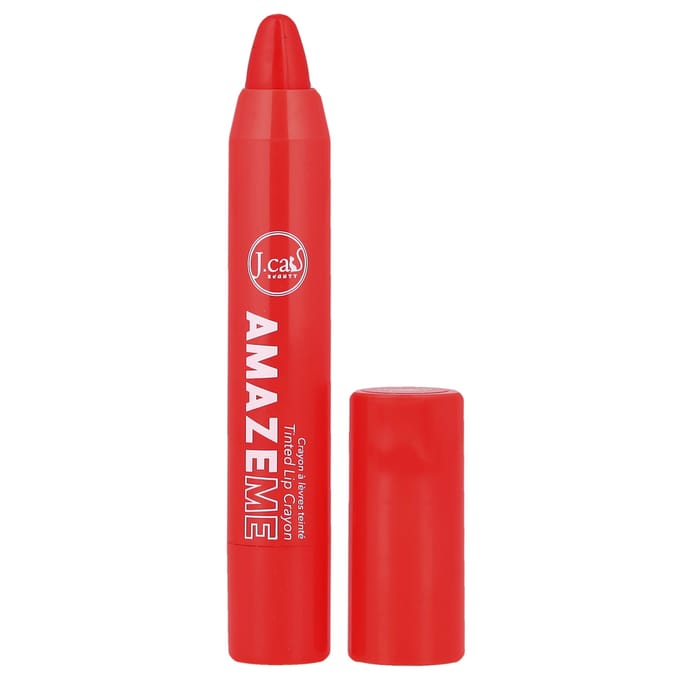 J.Cat Beauty, Amaz Me, Getinte Lip Crayon, AMC112 Self Love, 4g (0,14 oz) red