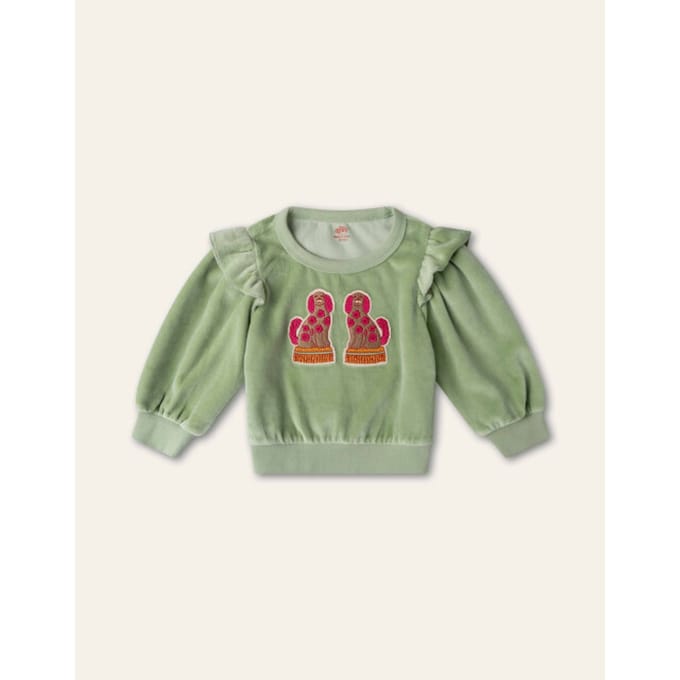 Oilily Honette Sweater- maat128/8yr Mistletoe