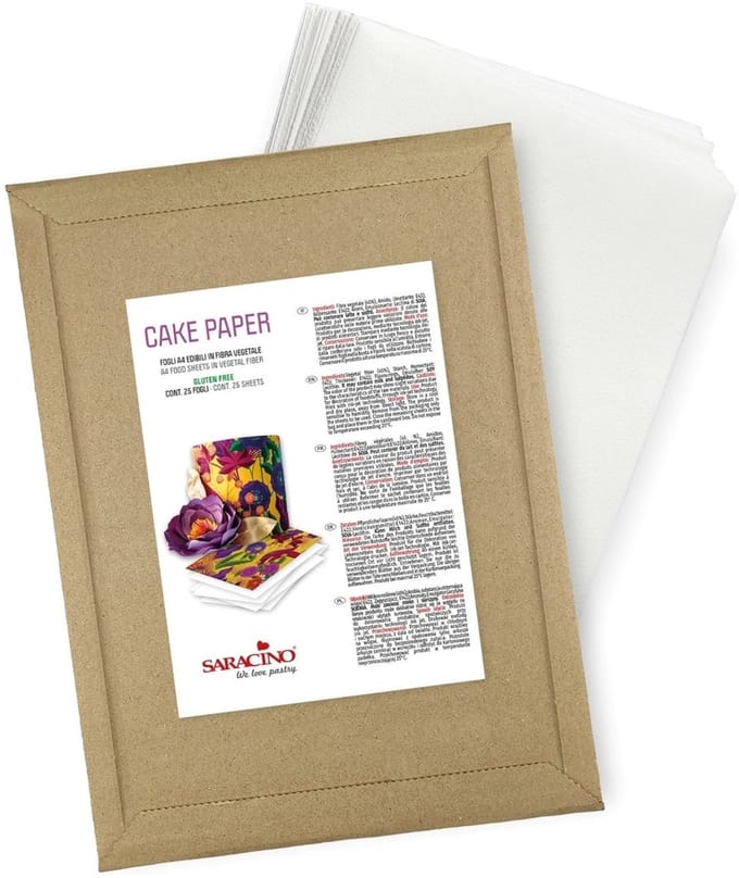 Saracino Eetbaar Cake Papier pk/25