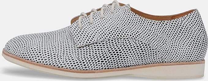 Rollie | Dames | Veterschoen | Derby Blue White Snake | maat 36
