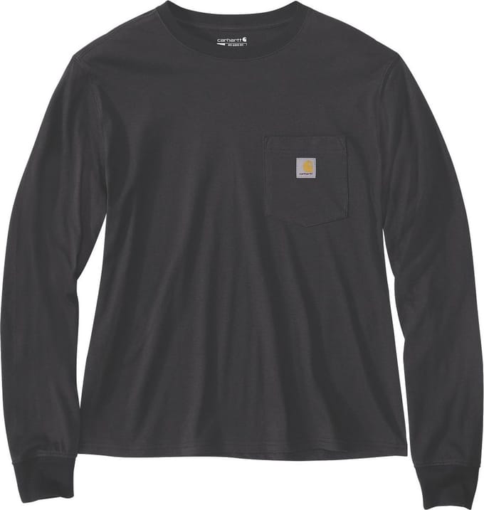 Carhartt Dames Lightweight L/S- Pocket T-shirt Zwart