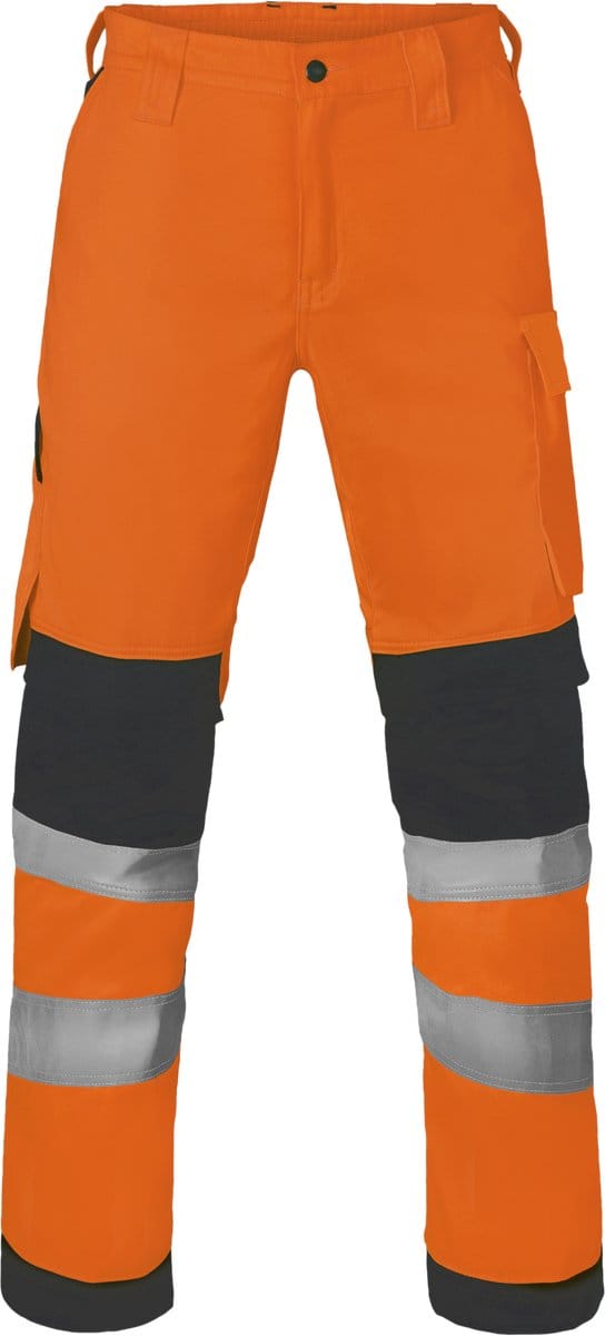 HAVEP Werkbroek High Vis 80574 - Fluo Oranje/Charcoal - 54
