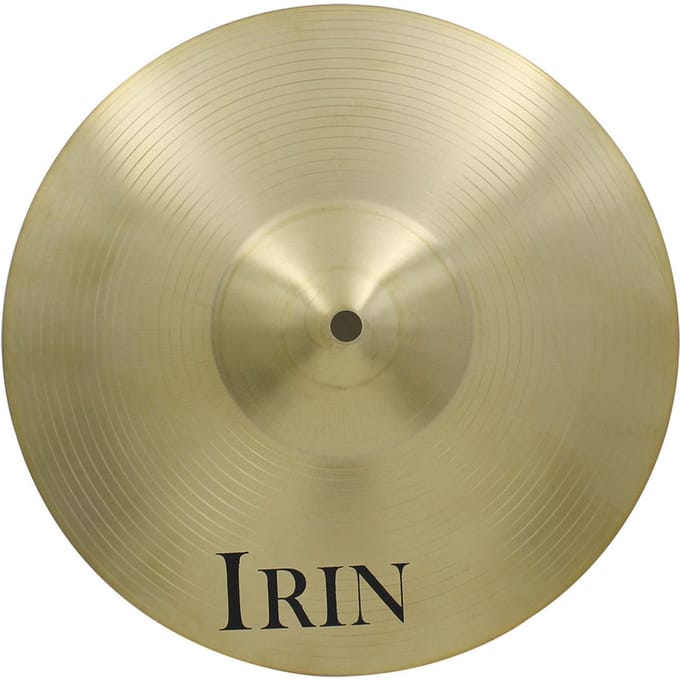 16  Crash Ride HiHat-bekken van messinglegering voor drumstel 16 beige