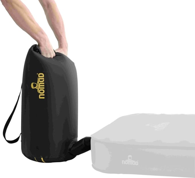 NOMAD® Stuffsack met Pomp | Voor geschikte NOMAD® Slaapmat | Blauw