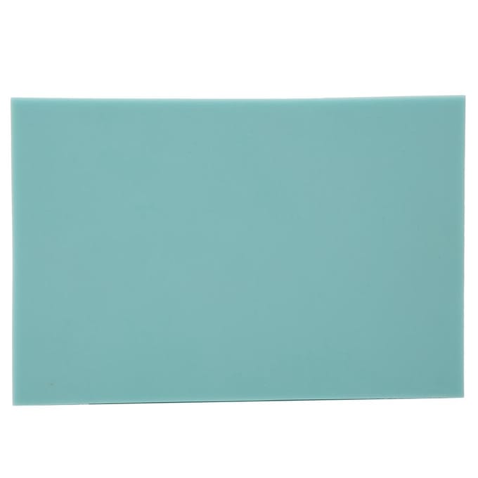 Bloc de sculpture fin en caoutchouc Jelly pour tampons faits main, vert menthe vert