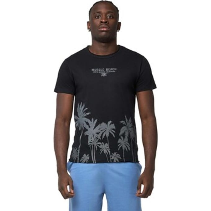 T-shirt Korte Mouw Leone 1947 Man Beach