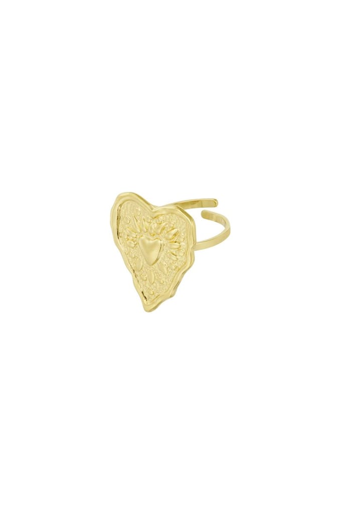 Ring wrinkle heart
