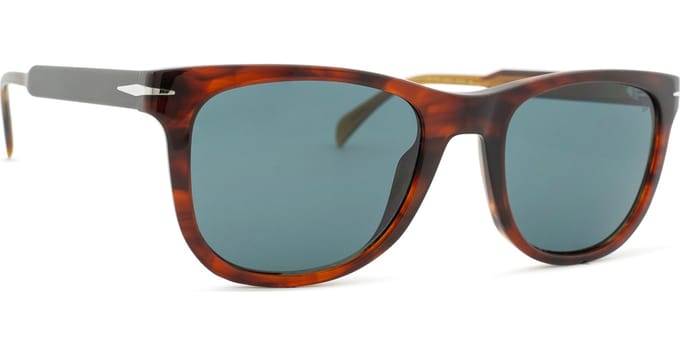 David Beckham DB 1113/S Brown horn 52/20/145 MAN Zonnebrillen