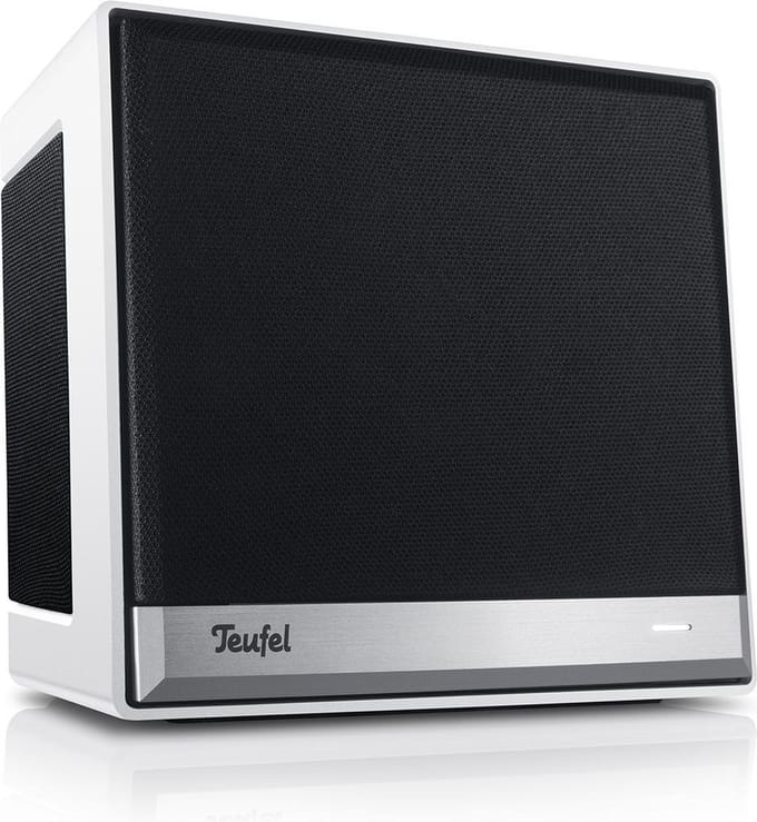 Teufel ONE S - Compacte wifi/ bluetooth speaker - Multiroom compatibel - wit