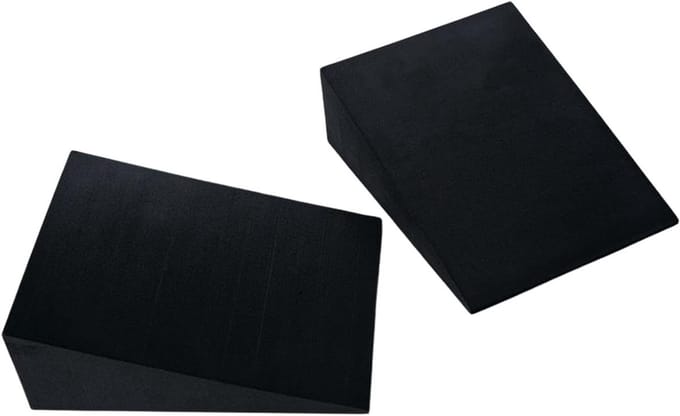 Squat Corner Blocks - Helling Board - Kuit Stretchen - Milieuvriendelijk EVA Materiaal - 15 x 12 x 5 cm