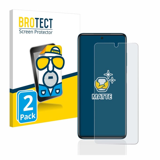 BROTECT - Screenprotector voor Xiaomi Poco X3 Pro - Folie Beschermfolie matte 2 Stuks