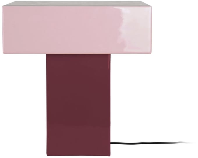 Leitmotiv Tafellamp Grato Recto - Paars - 32x15x35cm - Modern