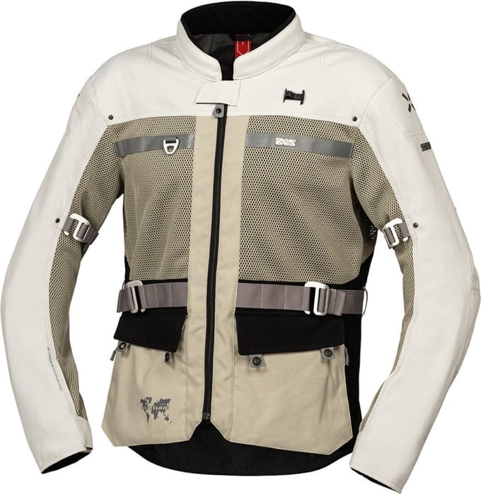 IXS Venture-BigAir 1.0 Beige Textiele Motorjas - Jas