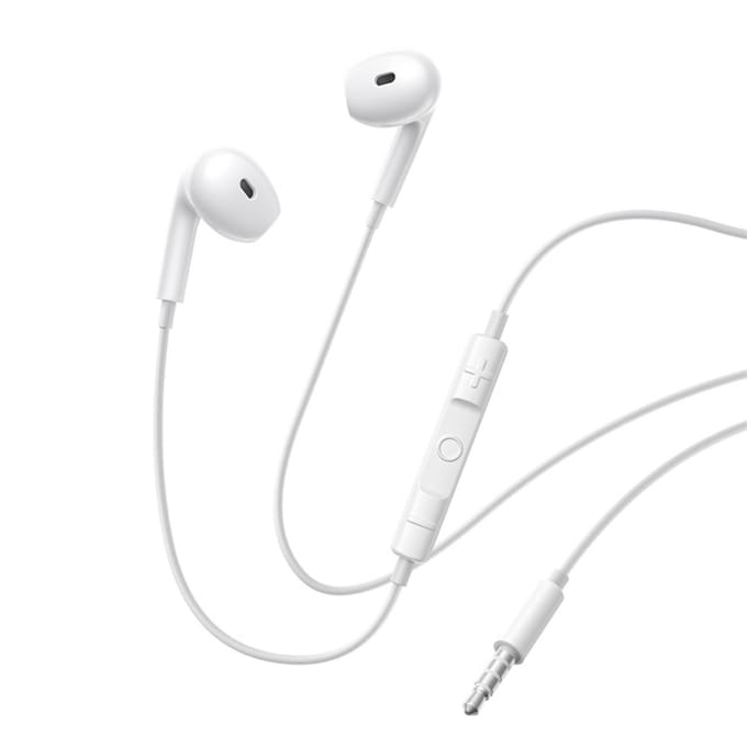 Baseus Encok CZ19 - In-ear koptelefoon - Wit - Dynamische Drivers 13 mm - Ultralicht