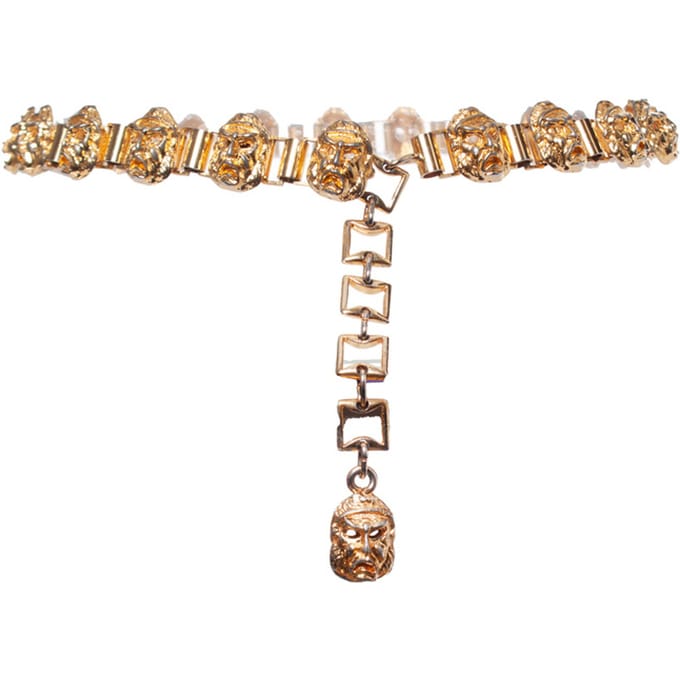 Gianni Versace Goudkleurige ketting theaterriem