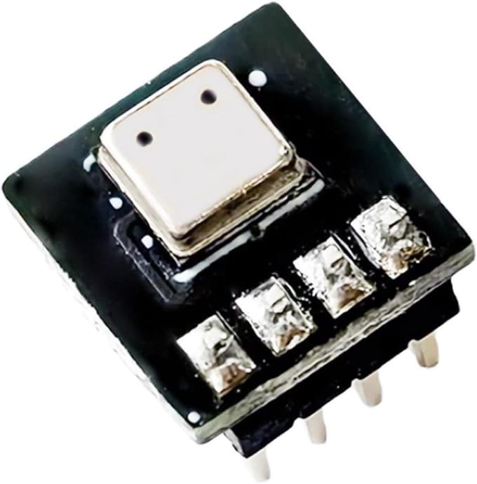 Digitale Sensor Module - Hygrometer Thermometer - Omgevingsmeting Binnen - Hoge Nauwkeurigheid I2C - ca. 65 x 65 cm - Zwart