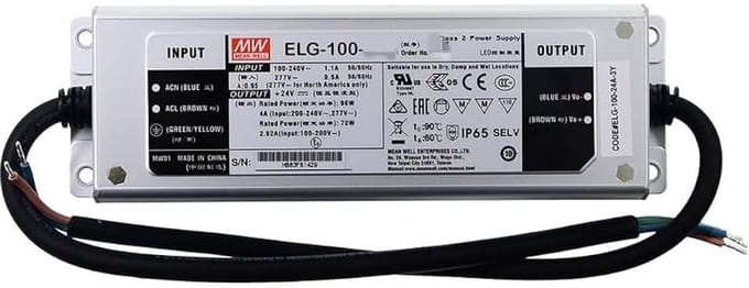 Mean Well ELG-100-48DA-3Y LED-driver 96 W 2 A 48 V/DC Dali
