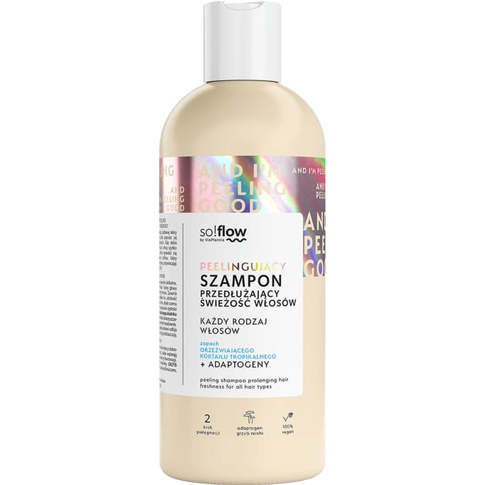 SO!FLOW Exfoliating Shampoo for Longer Hair Freshness 400ml